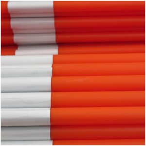 Snökäppar, orange, 50 st./förpackning