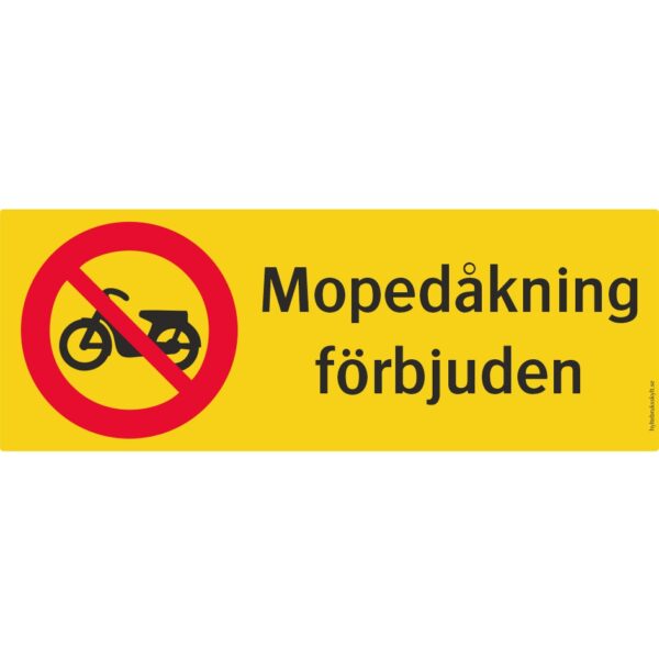 5800-06_Mopedakning_forbjuden