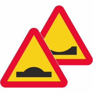 A9 Varning för farthinder