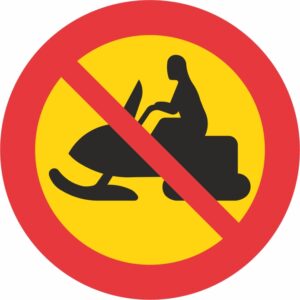 C13 Förbud mot trafik med terrängmotorfordon och terrängsläp