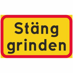 Stäng grinden