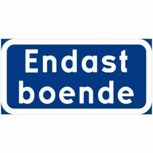 Endast boende