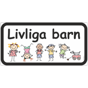 Kör sakta - Livliga barn