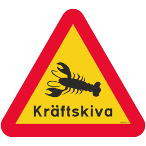Varning för kräftskiva