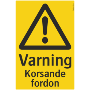 Varning / Roterande verktyg