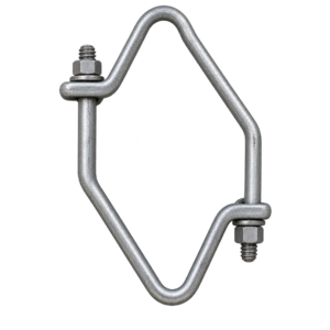 Gatunamnsklammer 180° Ø 60 mm