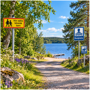 Skyltar – sommar